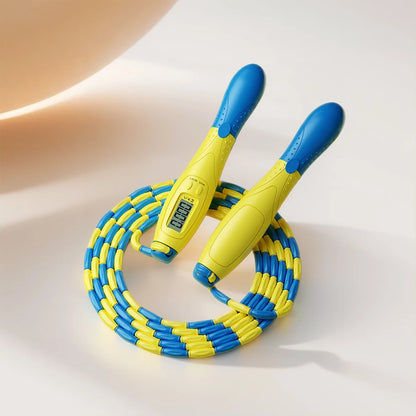 Beaded Jump Rope with Counter – Adjustable Skipping Rope for Women