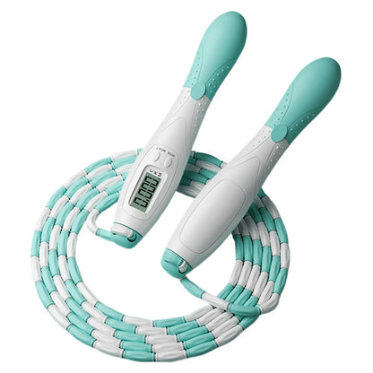 Beaded Jump Rope with Counter – Adjustable Skipping Rope for Women