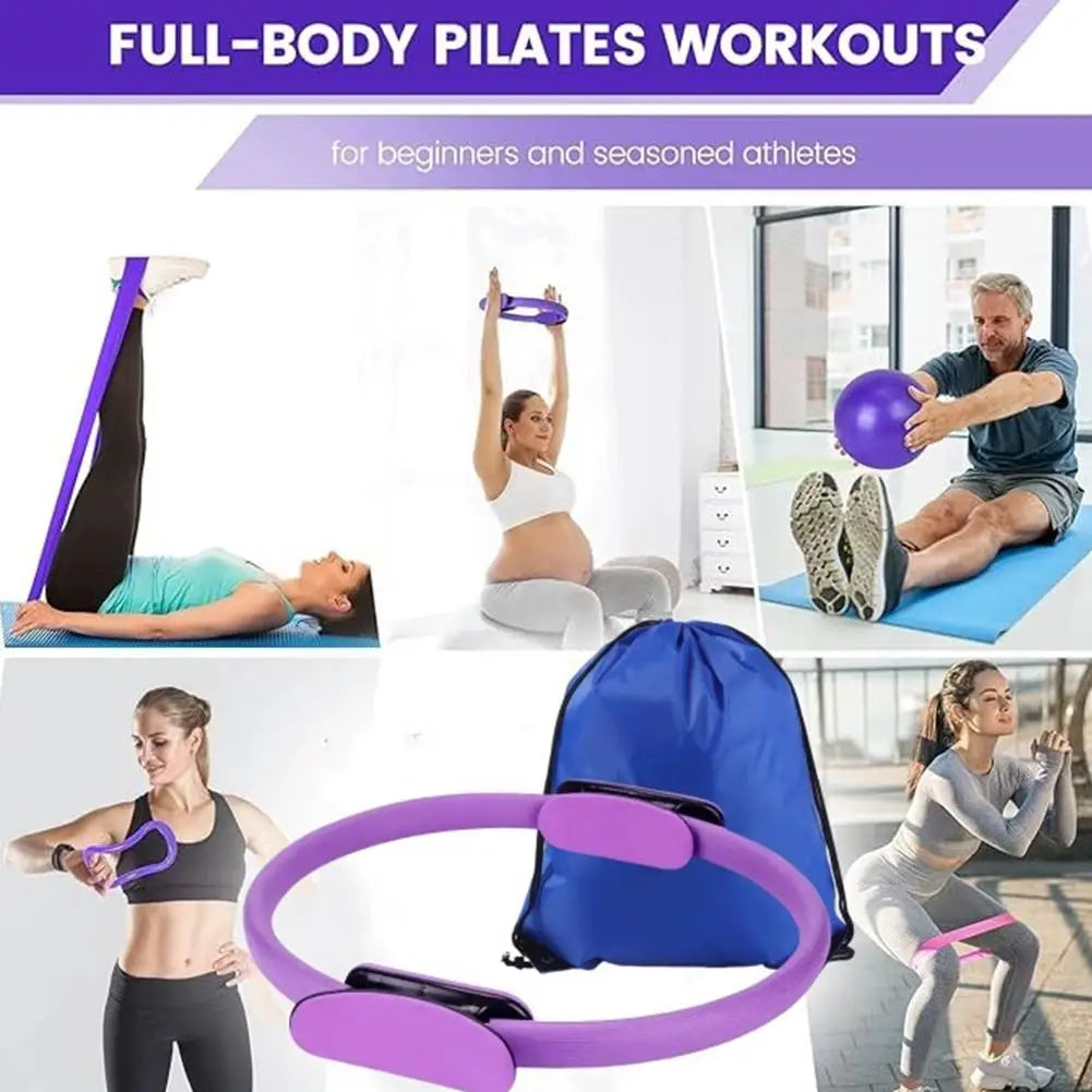Pilates Ring Set 13 Pcs – Home Gym Equipment for Women